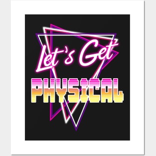 Let's Get Physical Love the 80's Totally Rad 80s Costume Posters and Art